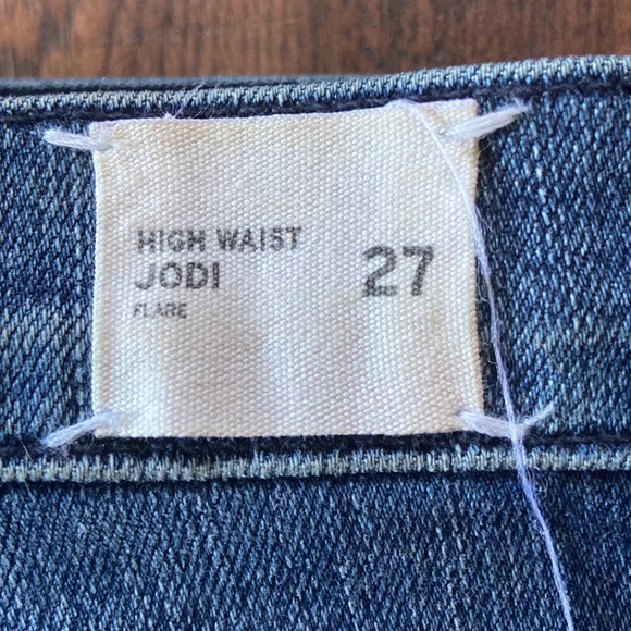 RARE Hudson button up Flare Jeans - Picture 5 of 7